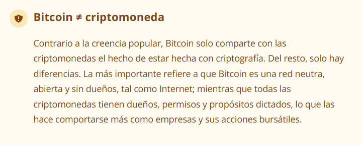 Explanation of why Bitcoin is not a cryptocurrency.