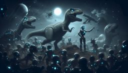 Dinosaurs Human future
