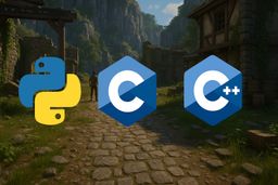 Python C and C ++ programming languages