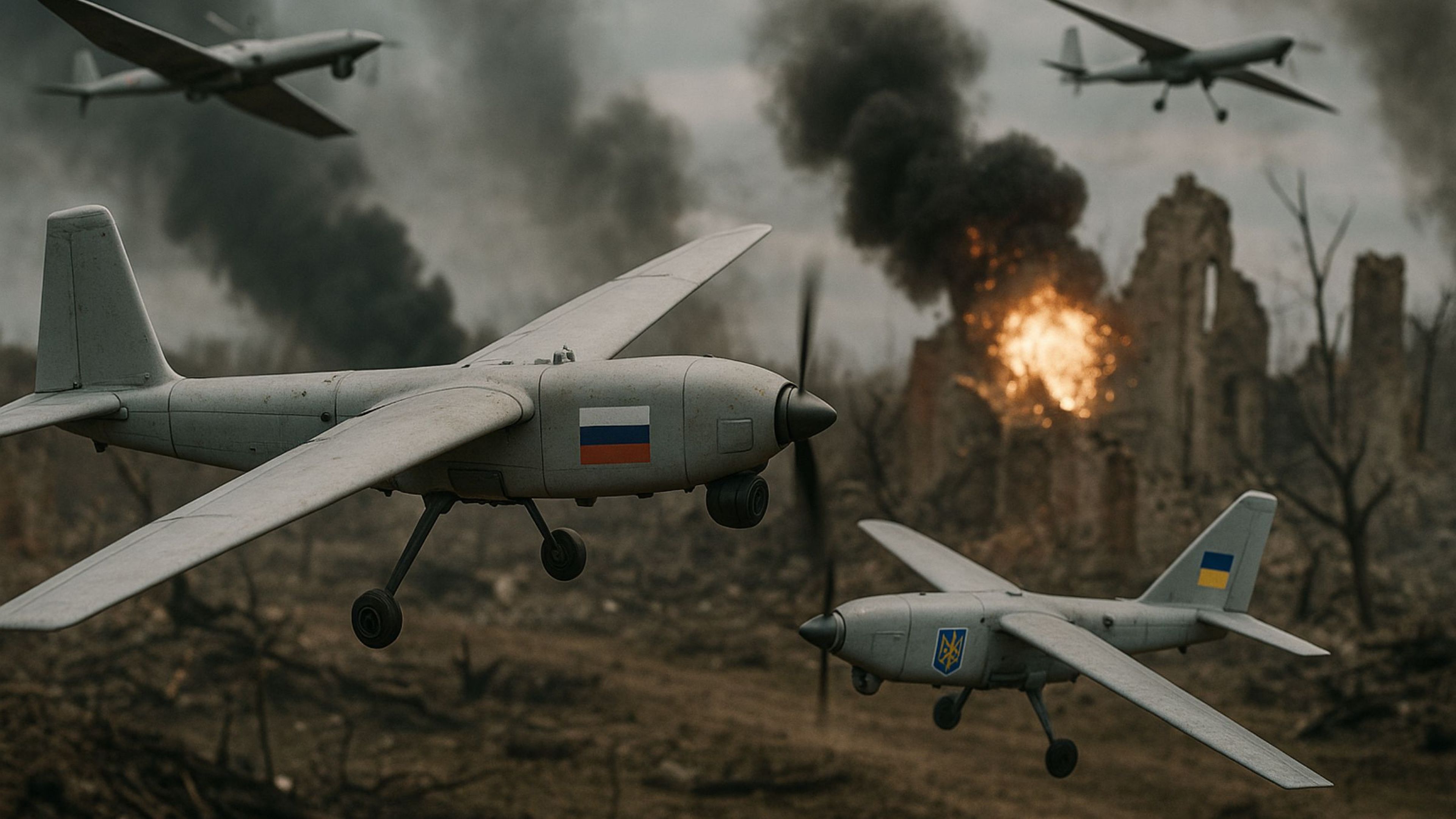 Ukraineless nights: exhausted soldiers fight endless rain of Russian drones
