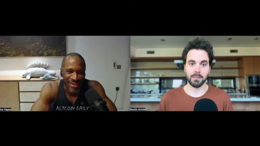 Arthur Hayes, CEO of BitMex, participates in an interview