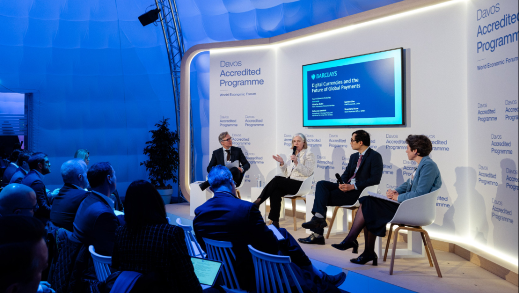 Representatives from Barclays and Circle spoke in Davos about the future of cryptocurrencies in global payments.