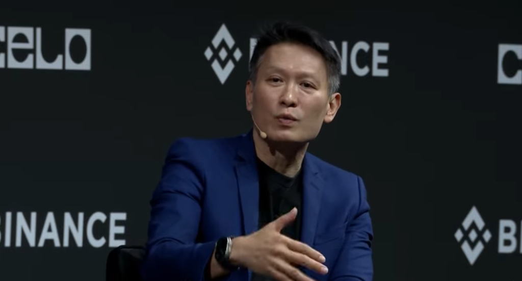 Richard Teng, CEO of Binance, at a conference.