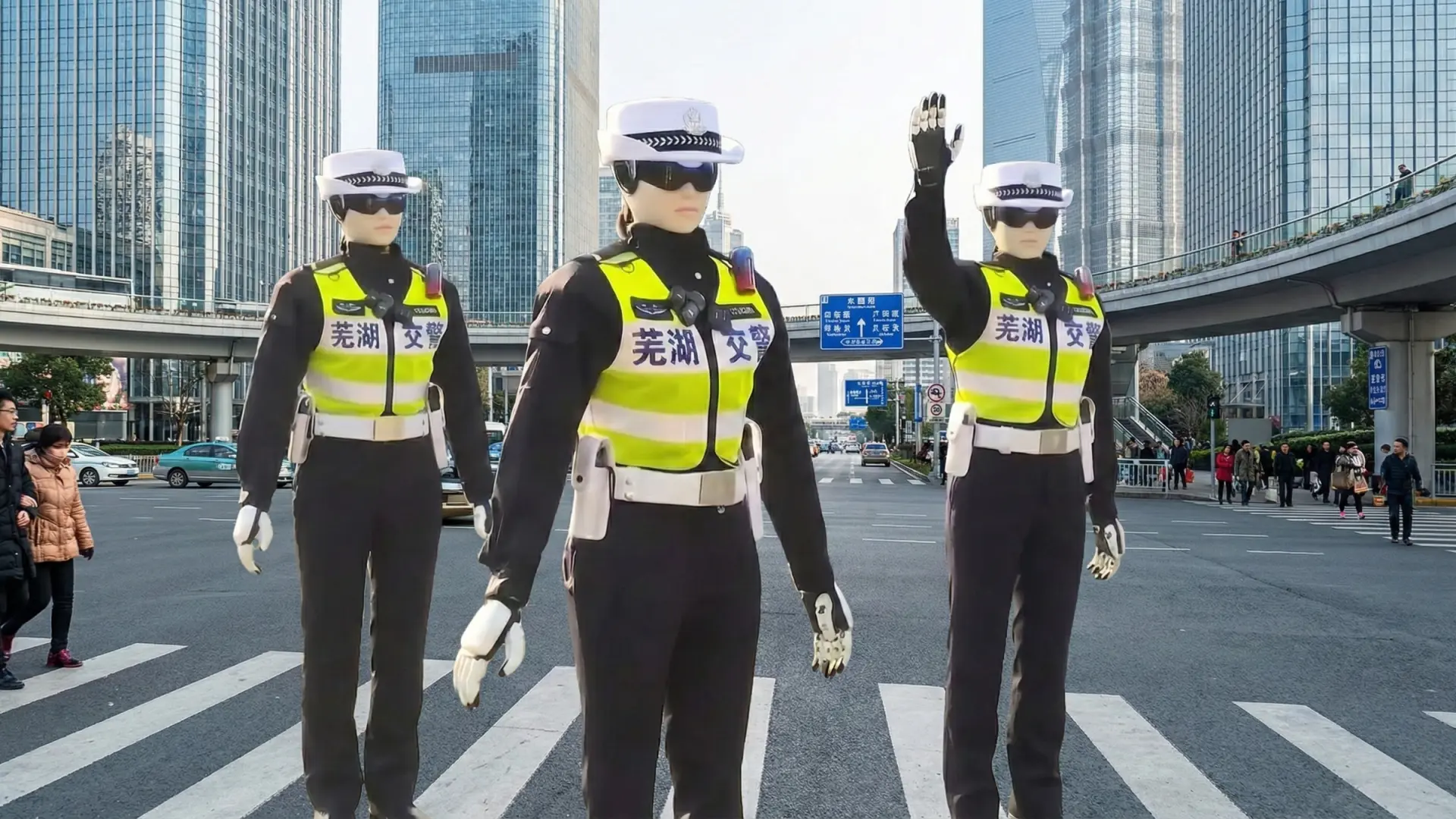 China deploys first robot police in its cities to boost humanoid robots ...