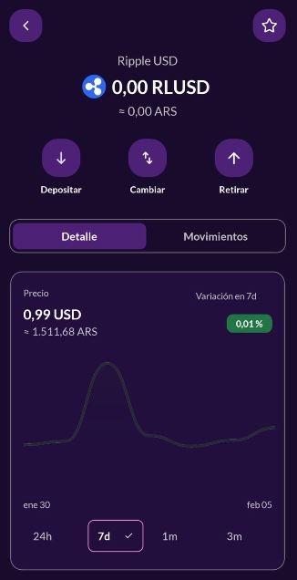Screenshot of Ripio exchange