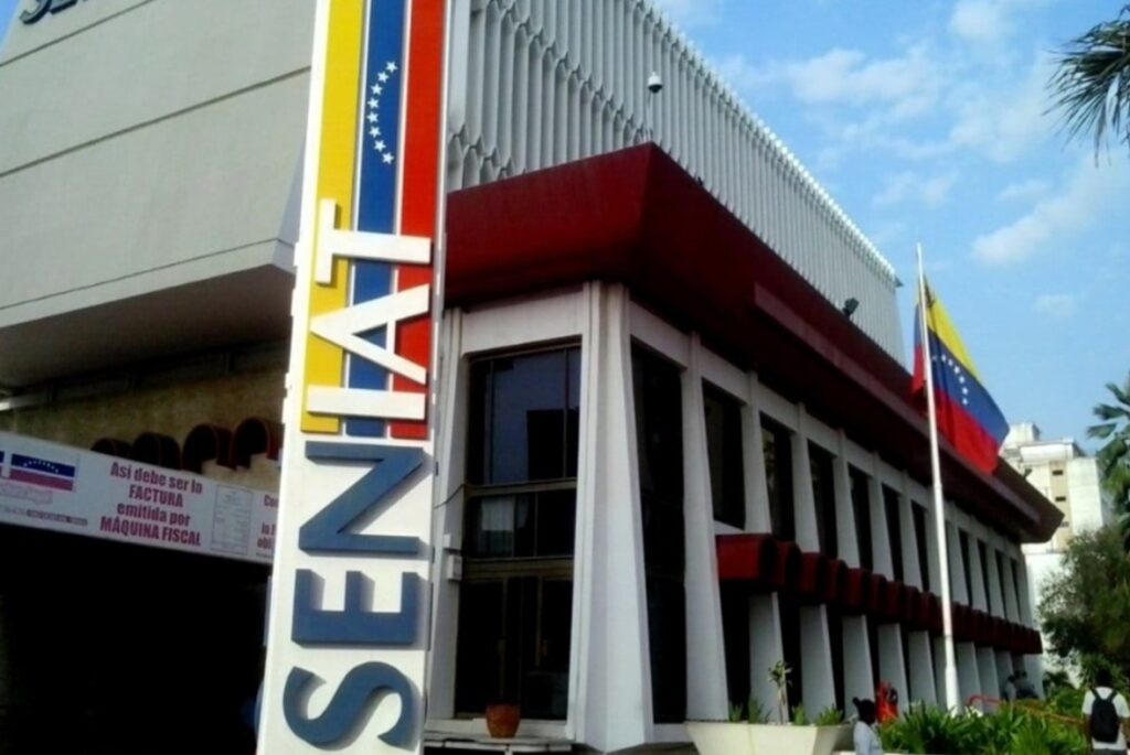 Photograph of a Seniat office in Venezuela.